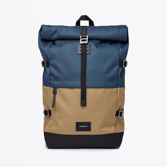 - Bernt - Eco Cordura Backpack - Blue/Bronze
