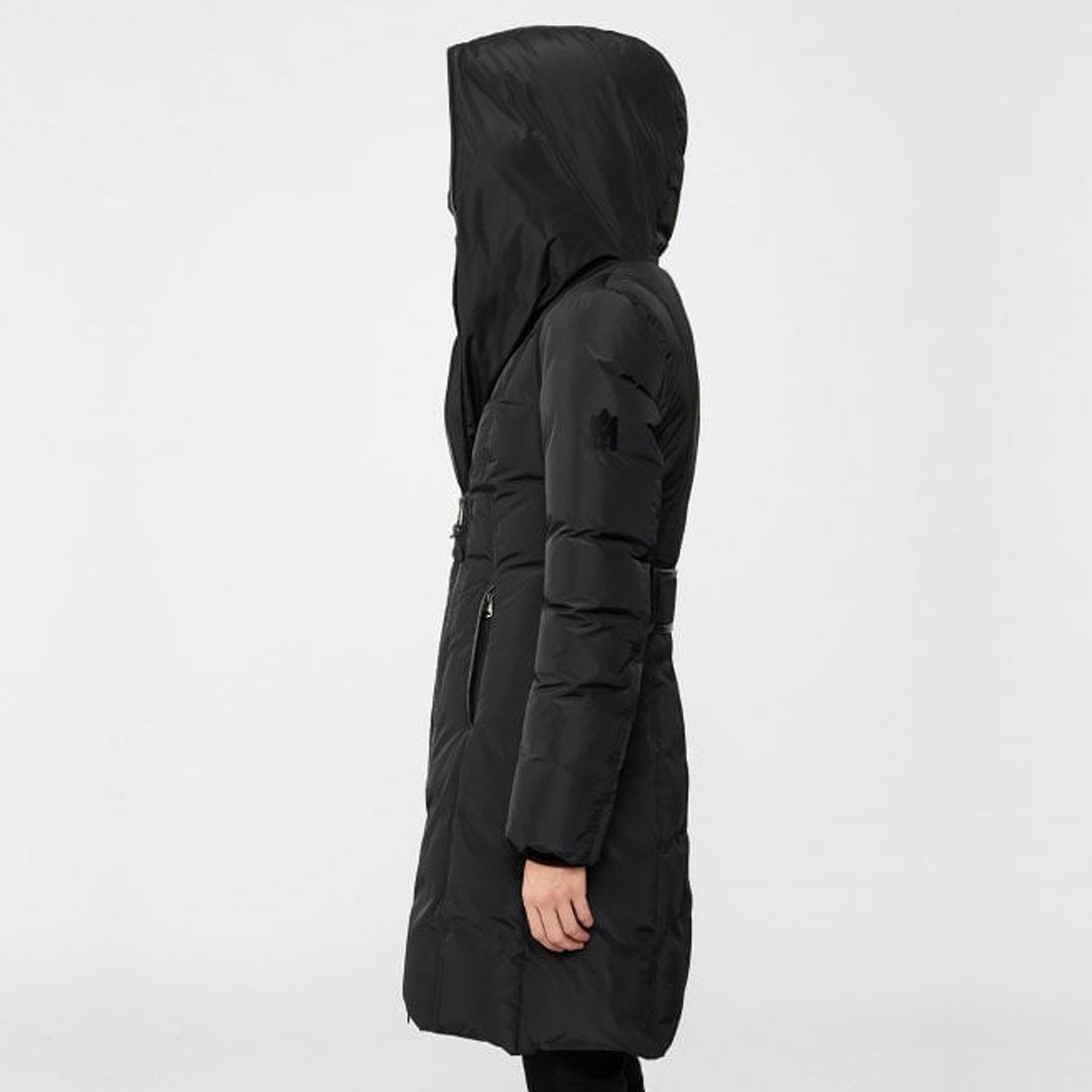 Mackage Kay - Hooded Down Coat With Signature Collar - Black