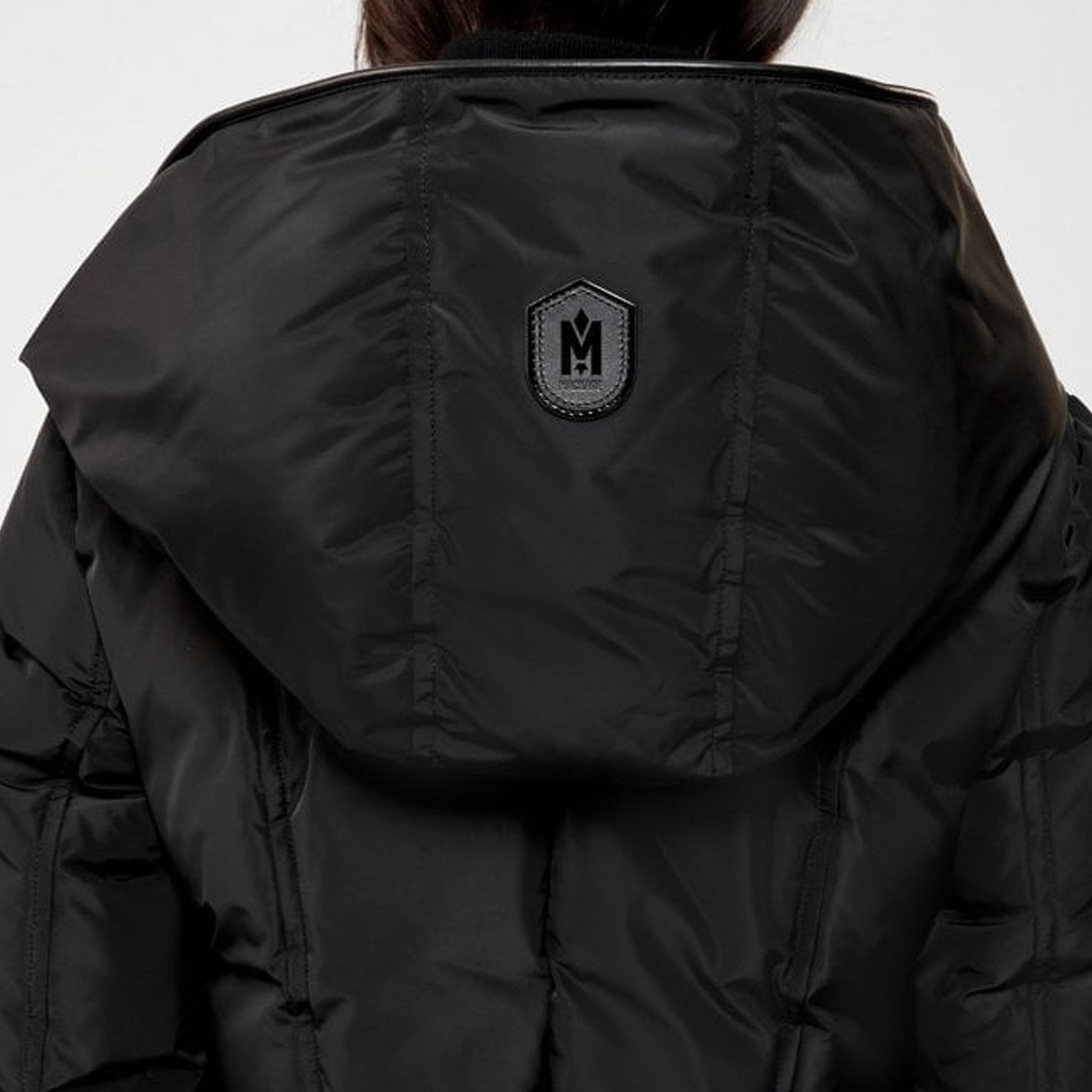 Mackage Kay - Hooded Down Coat With Signature Collar - Black