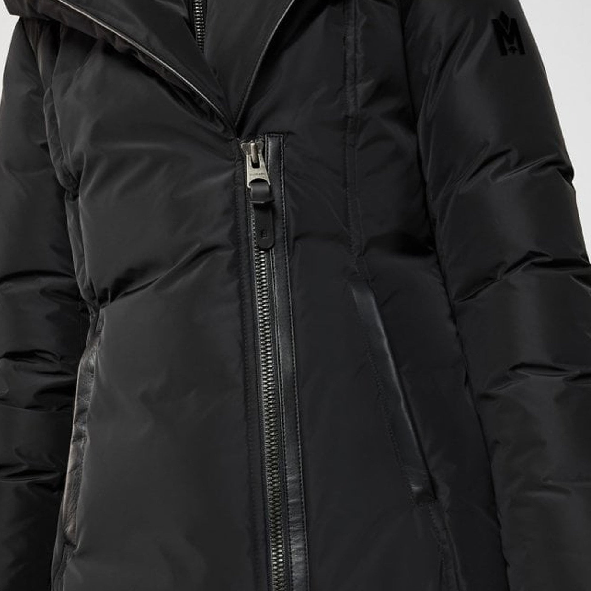 Mackage Kay - Hooded Down Coat With Signature Collar - Black