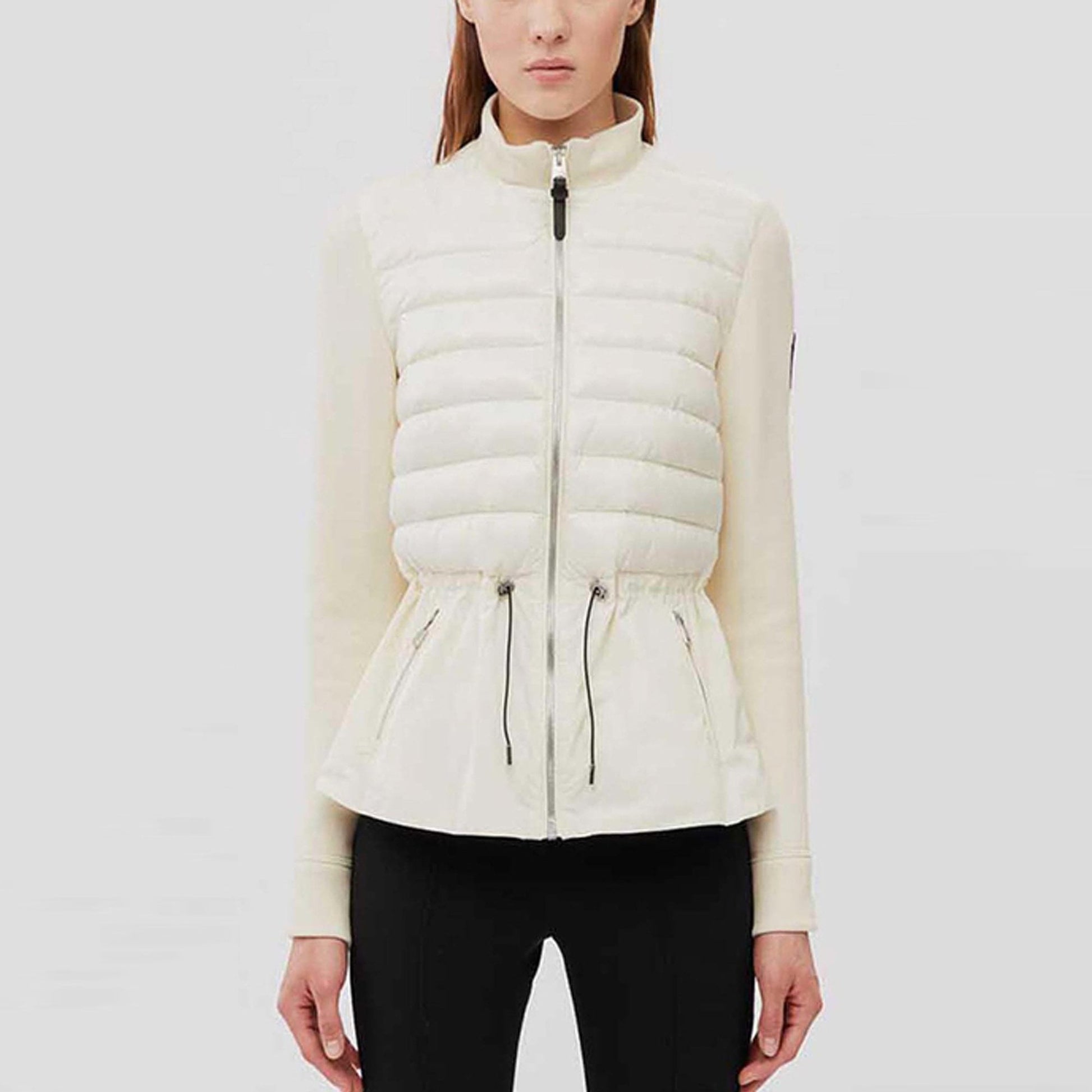 Mackage Joyce - Mixed Media Jacket - Cream