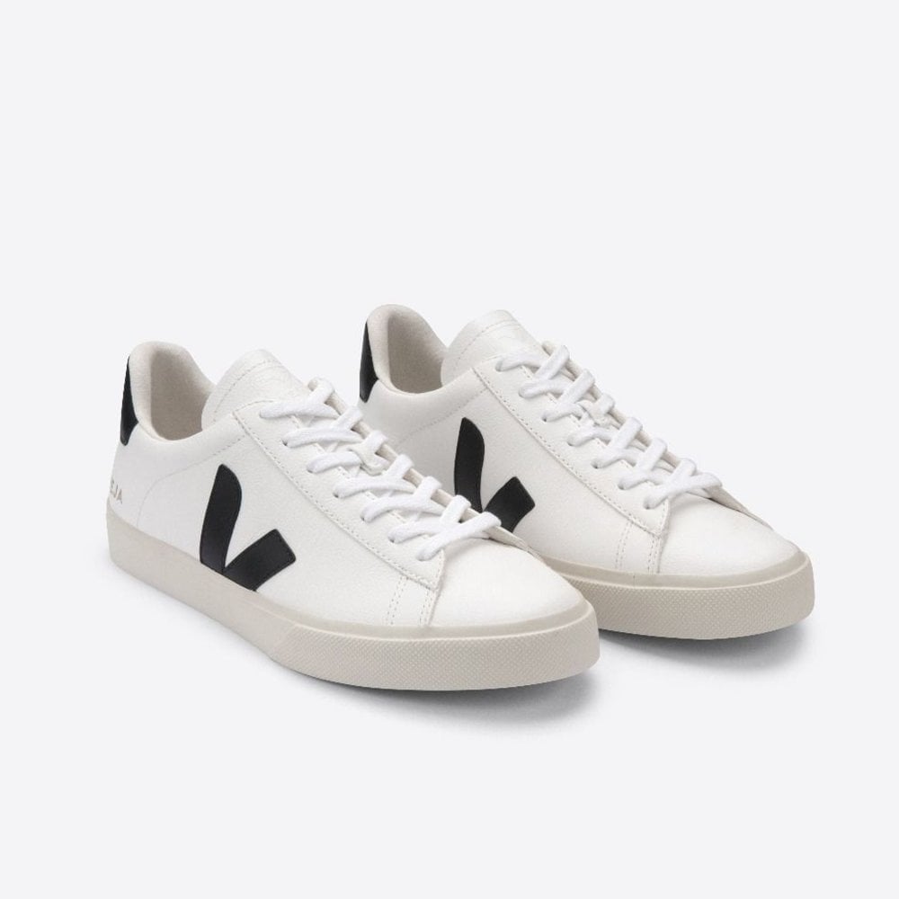 - ChromeFree Leather Campo Sneakers - White/Black