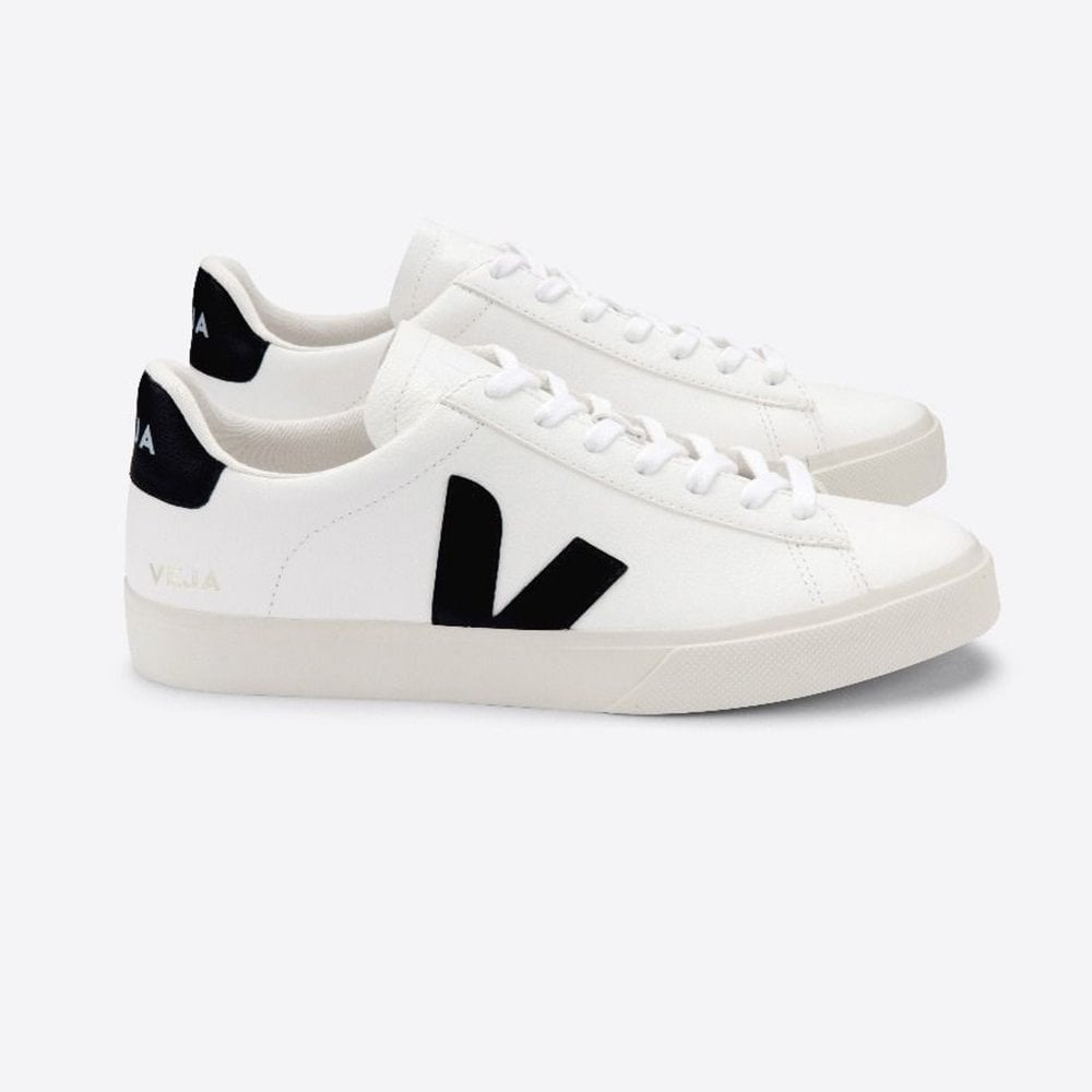 - ChromeFree Leather Campo Sneakers - White/Black