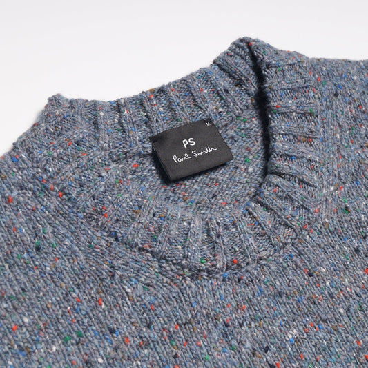 Flecked Wool Sweater - Grey