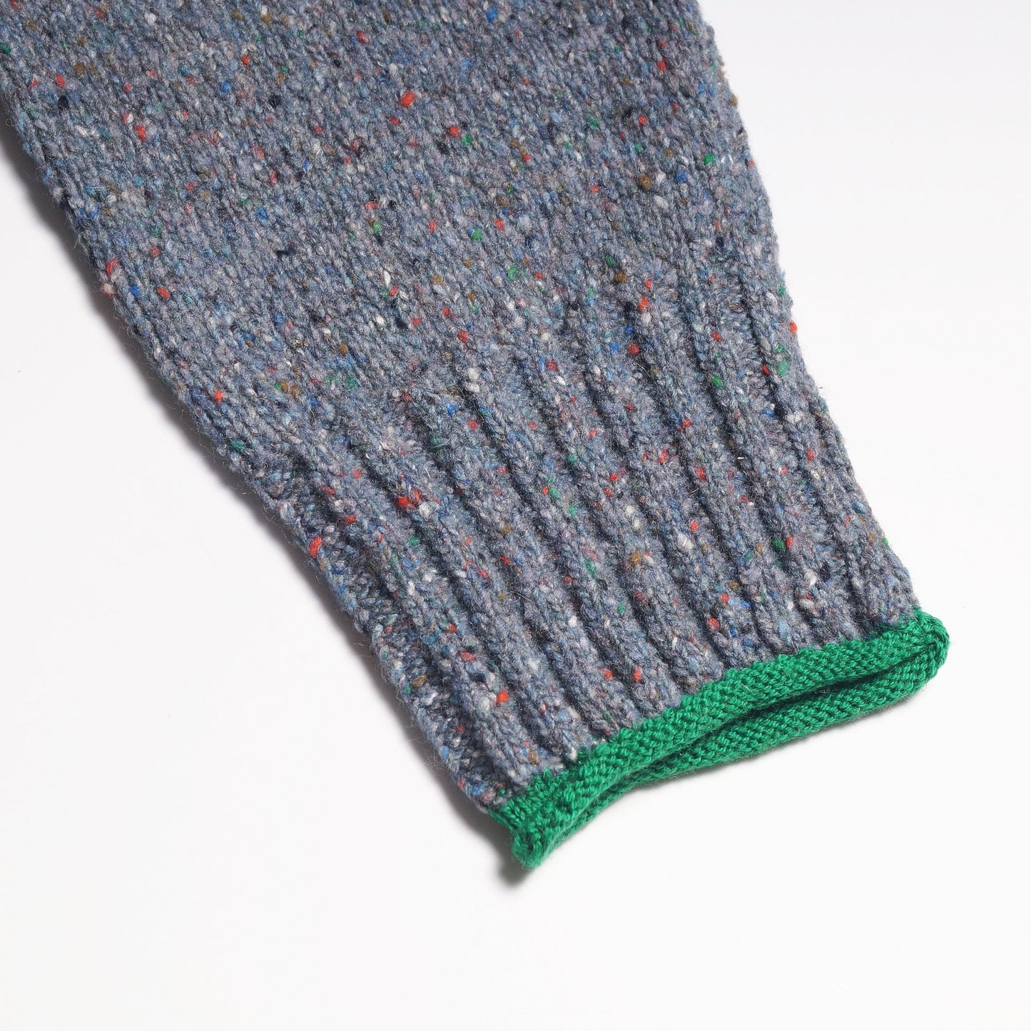 Flecked Wool Sweater - Grey