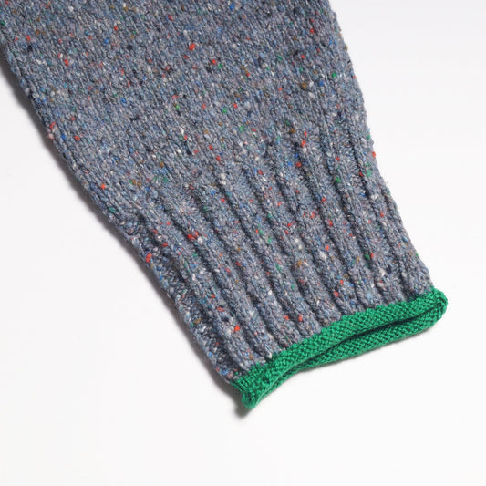 Flecked Wool Sweater - Grey
