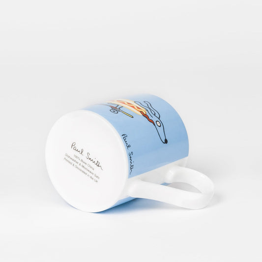 - 'Skating Sausage Dog' Print Bone China Mug