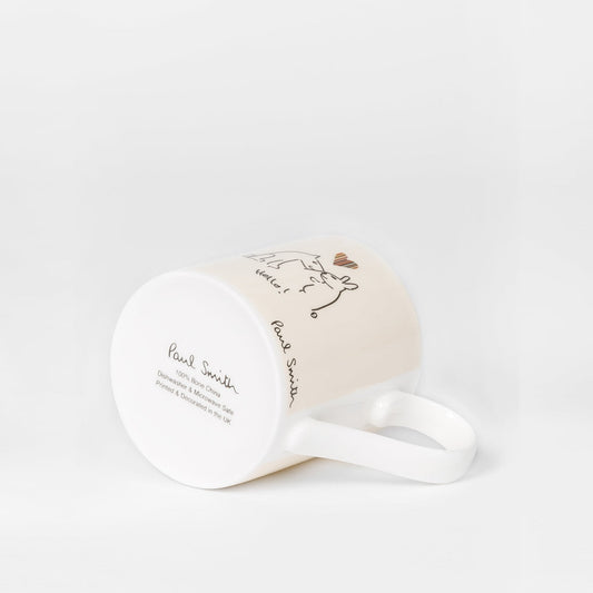 - 'Dog And Rabbit' Bone China Mug