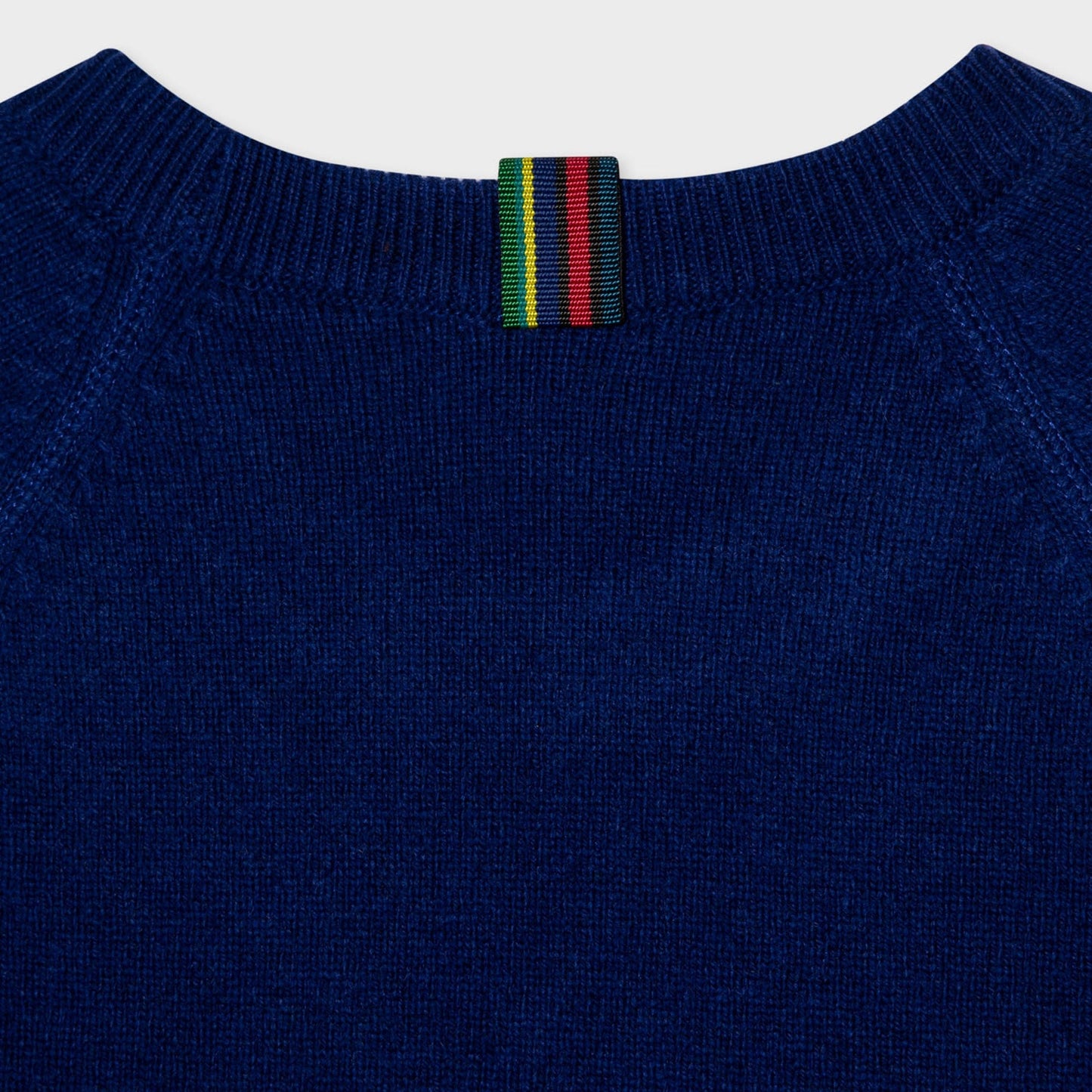Merino Raglan Sleeve Sweater - Blue