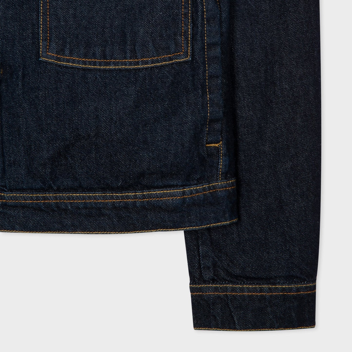 - Cotton Denim Trucker Jacket - Indigo