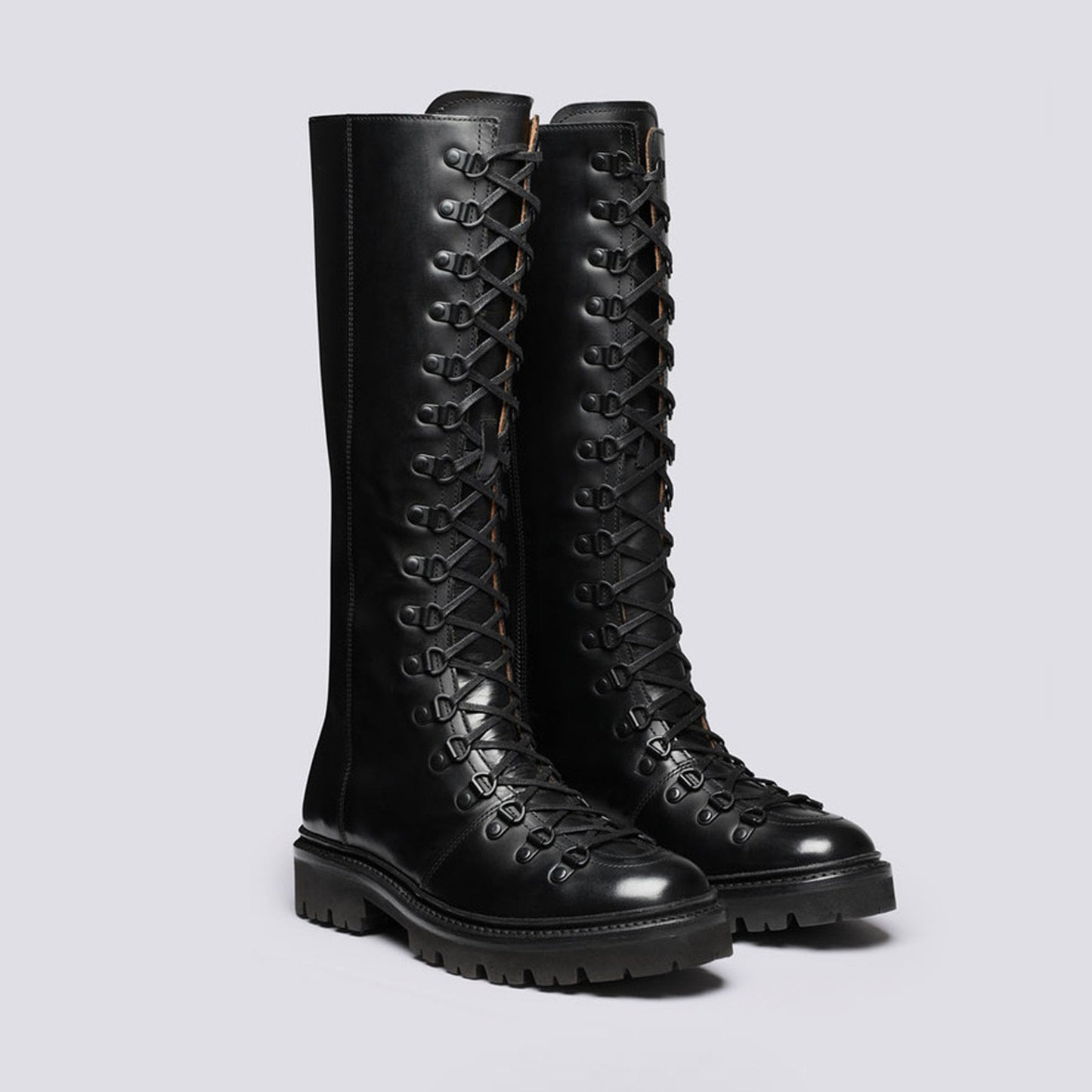 Nanette - Knee High Colorado Boot - Black
