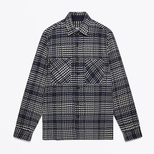 - Whiting - Weave Overshirt - Navy