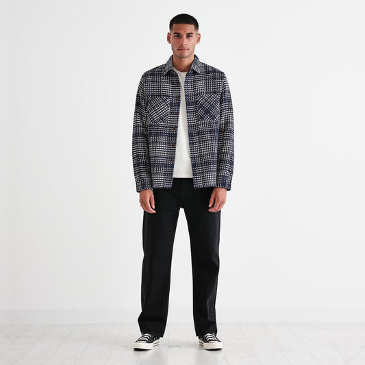 - Whiting - Weave Overshirt - Navy