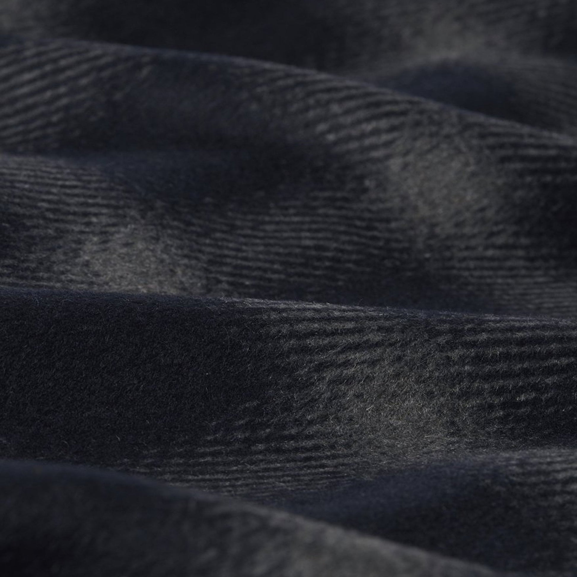 Wax Hybrid Check Bomber Jacket - Navy