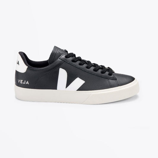 - ChromeFree Leather Campo Sneakers - Black/ White