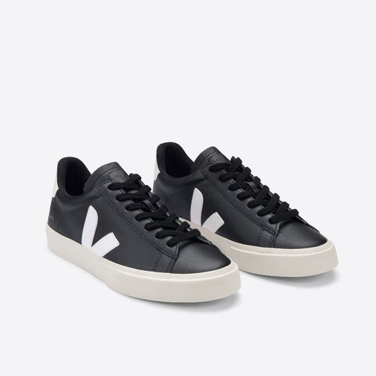 - ChromeFree Leather Campo Sneakers - Black/ White
