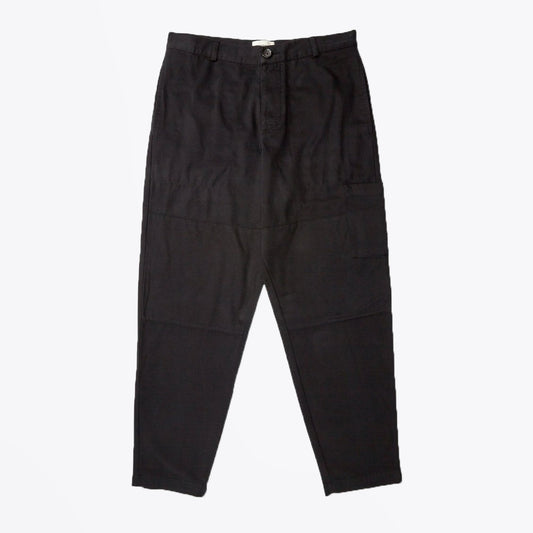 Judo - Herringbone Trousers - Black