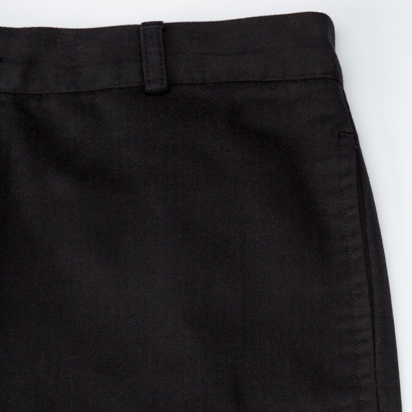 Judo - Herringbone Trousers - Black