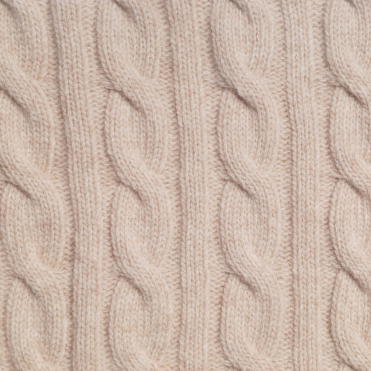 - Blenheim - Wool Knitted Jumper - Beige