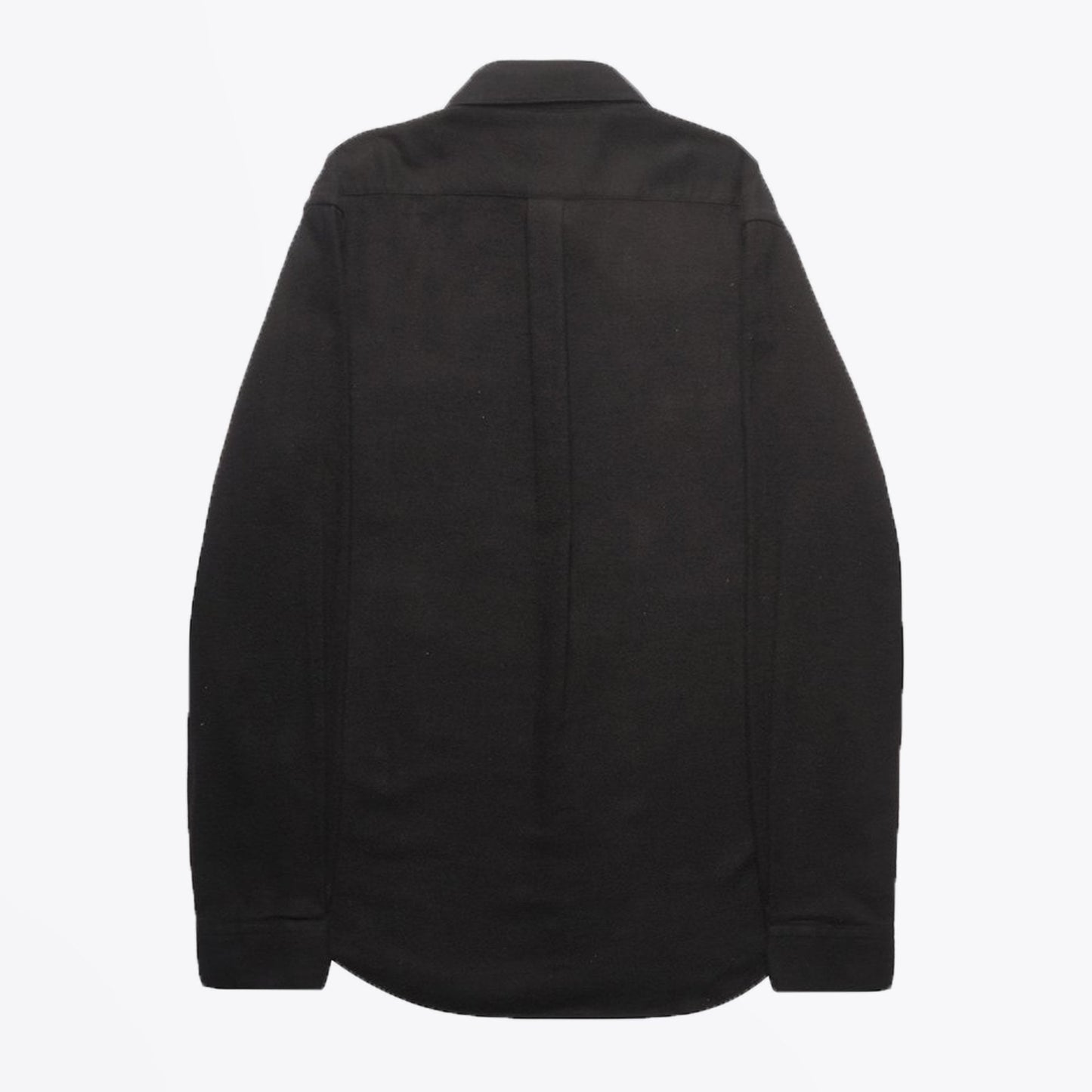 - Teca - Flannel Pocket Shirt - Black