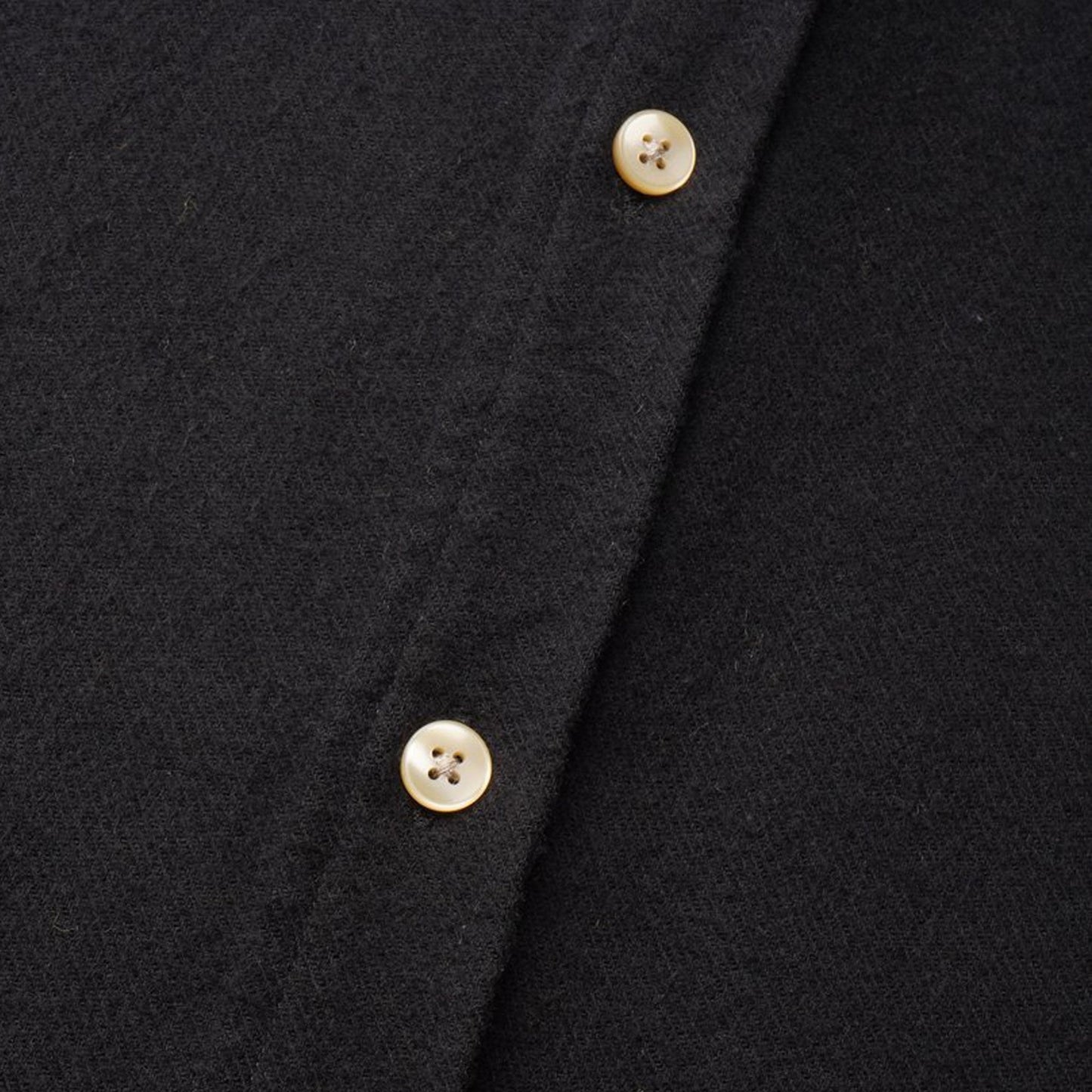 - Teca - Flannel Pocket Shirt - Black