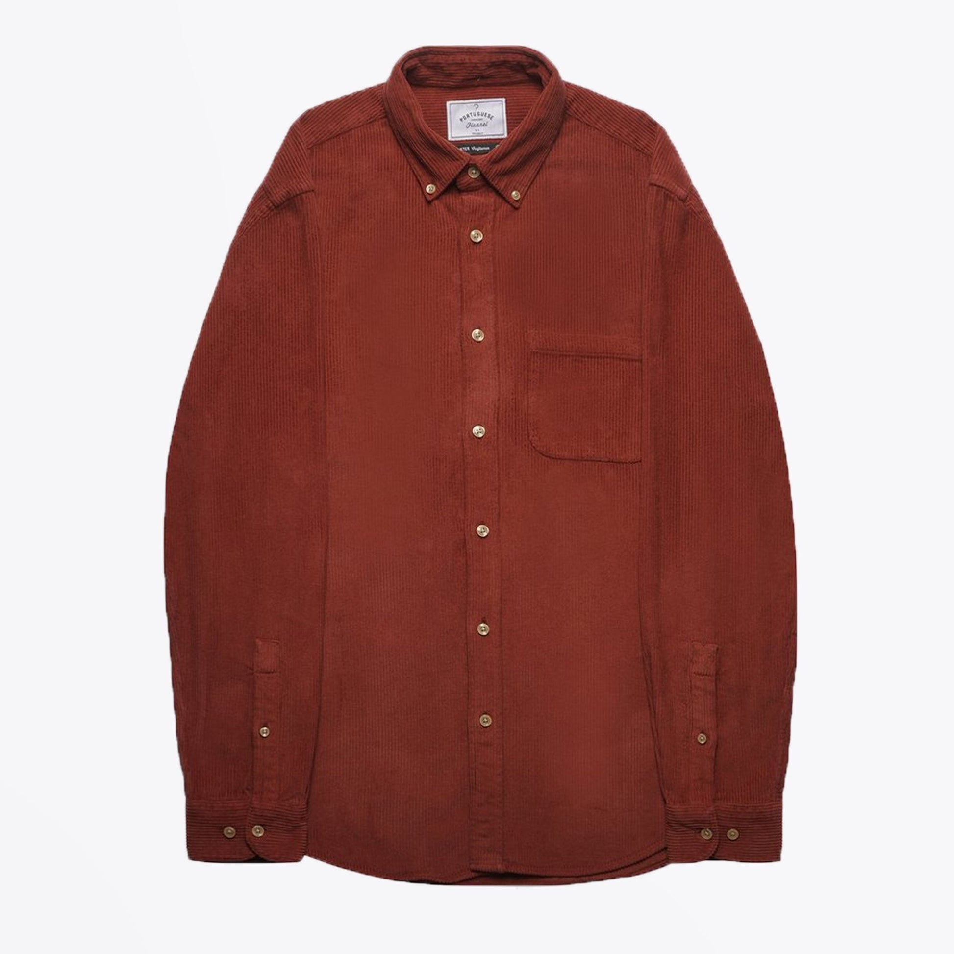 Portuguese Lobo - Corduroy Shirt - Red