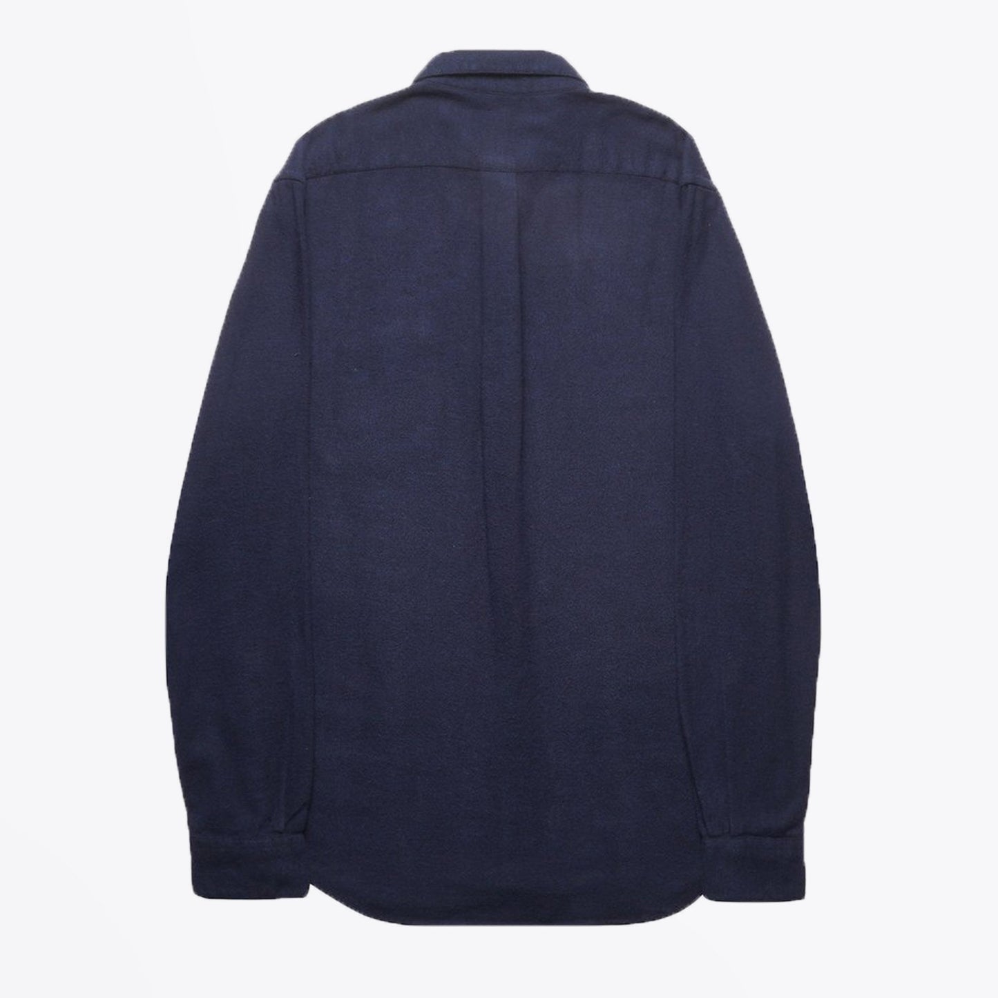 - Teca - Flannel Pocket Shirt - Navy