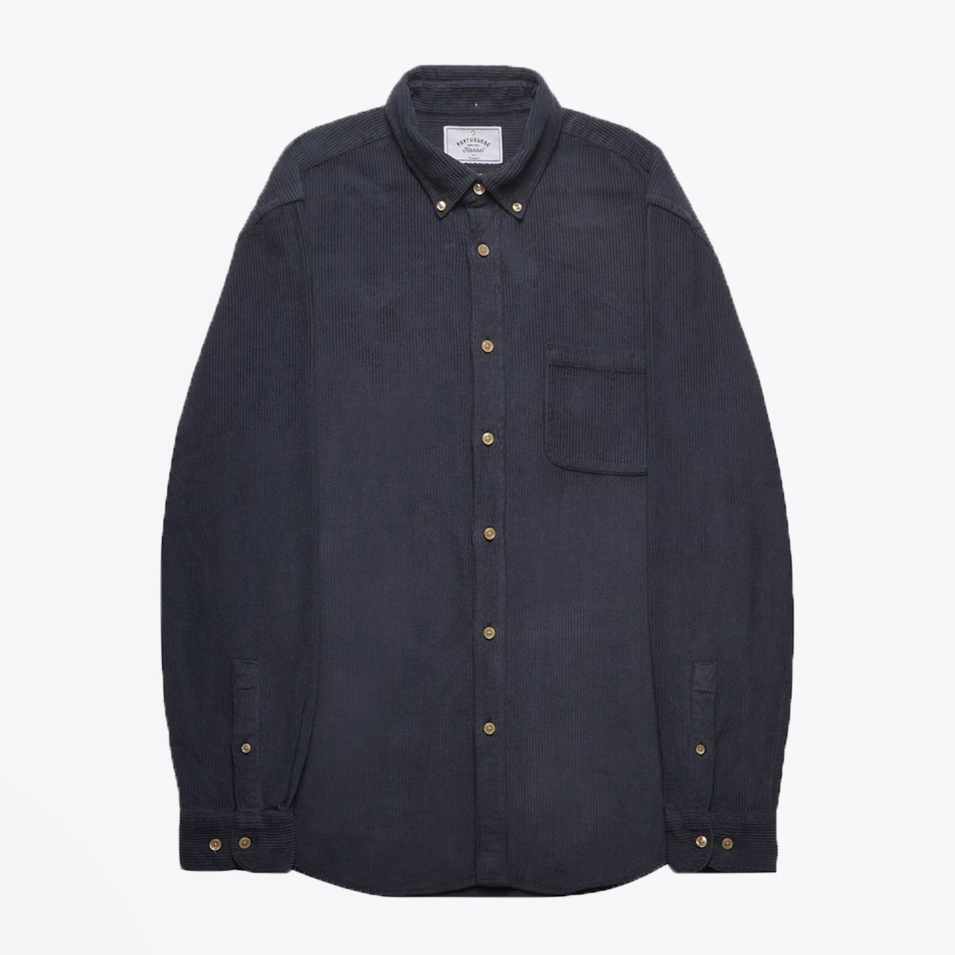 Portuguese Lobo - Corduroy Shirt - Navy