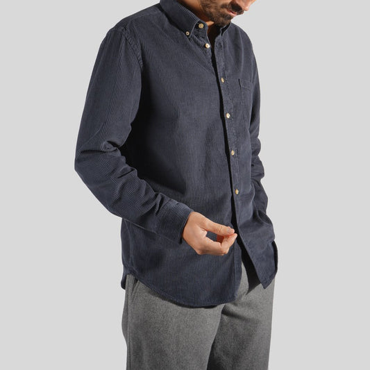 Lobo - Corduroy Shirt - Navy