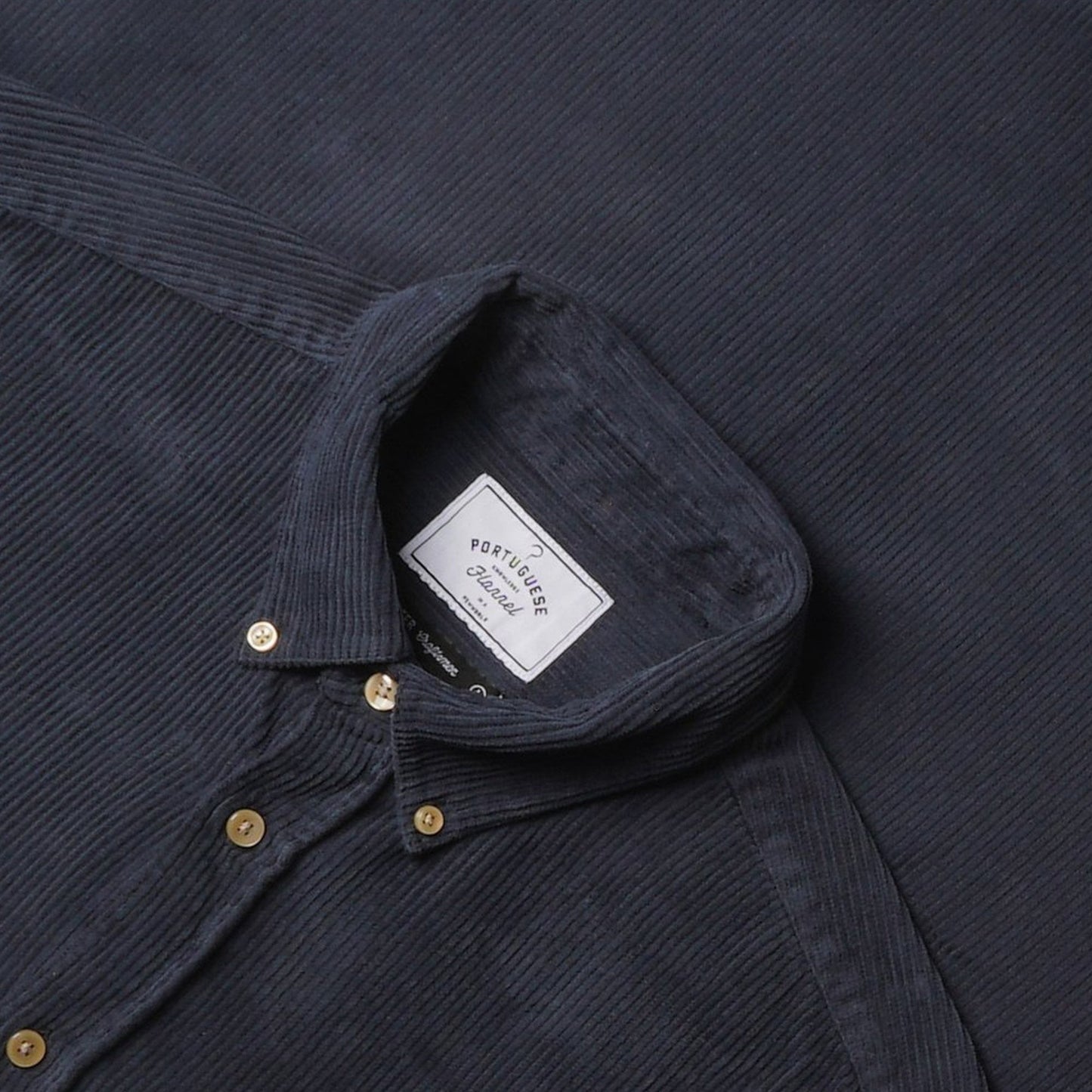 Lobo - Corduroy Shirt - Navy