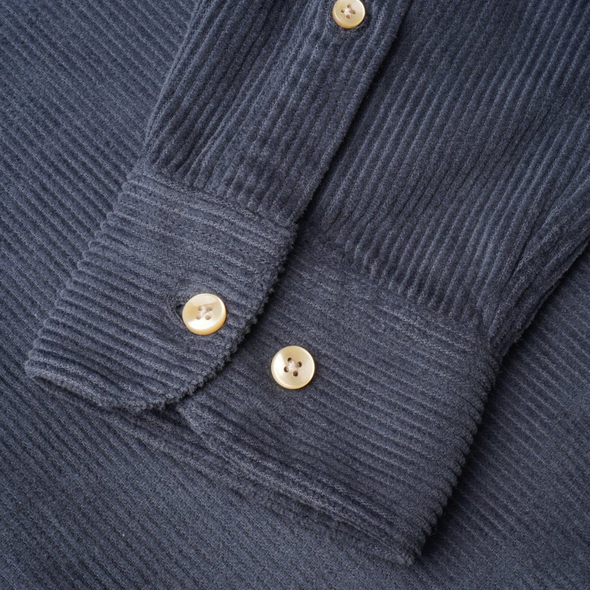 Portuguese Lobo - Corduroy Shirt - Navy