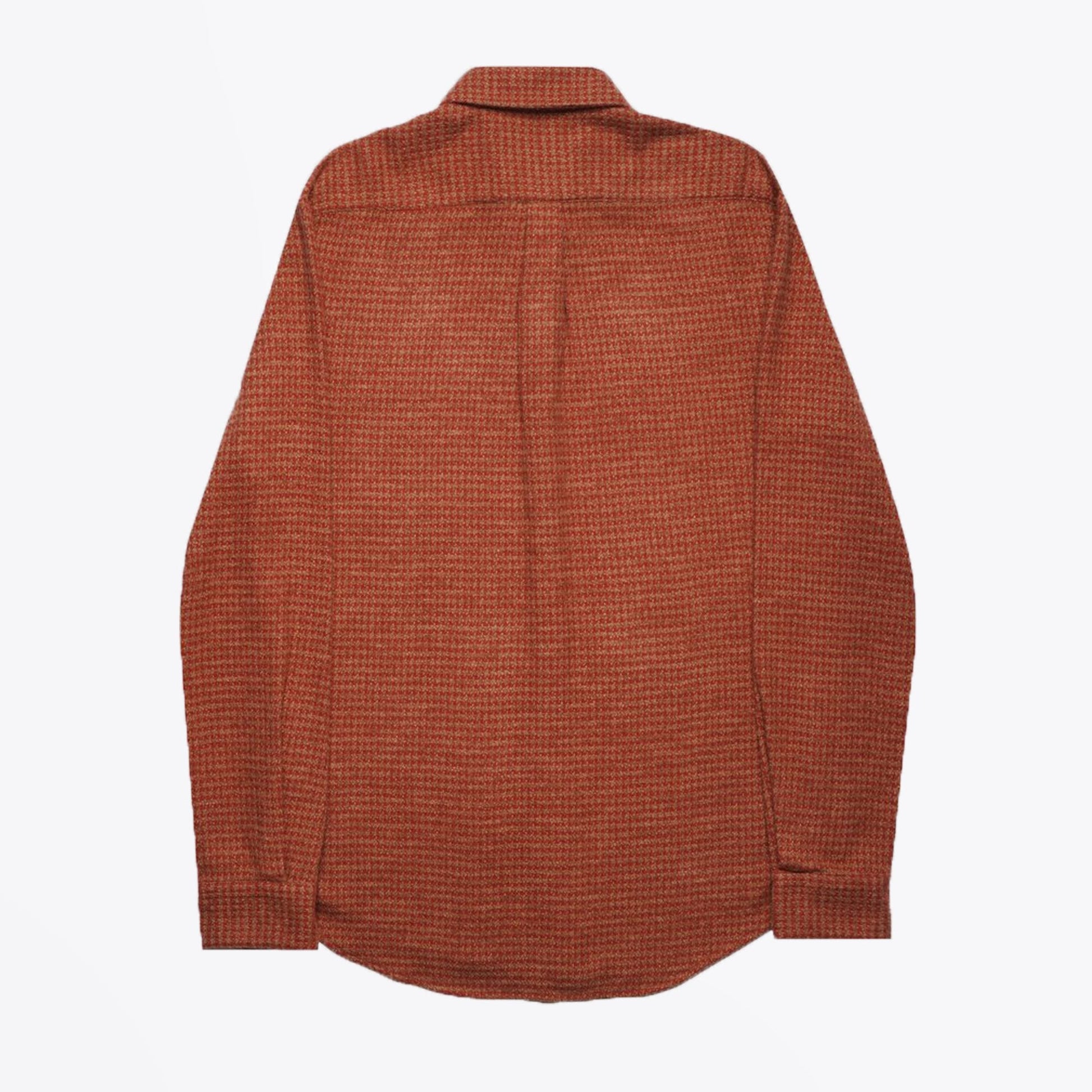 Portuguese Mini Houndstooth Shirt - Red