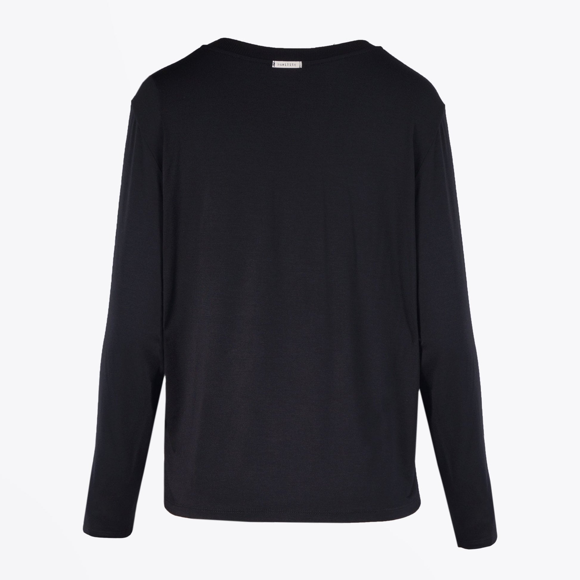 Humility Medy - Long-Sleeve T-Shirt - Black