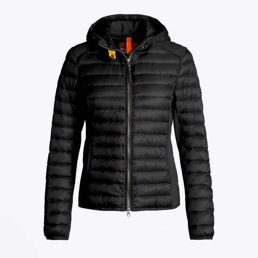 Kym - Hooded Puffer Jacket - Black
