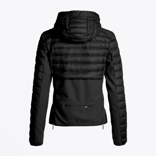 Kym - Hooded Puffer Jacket - Black