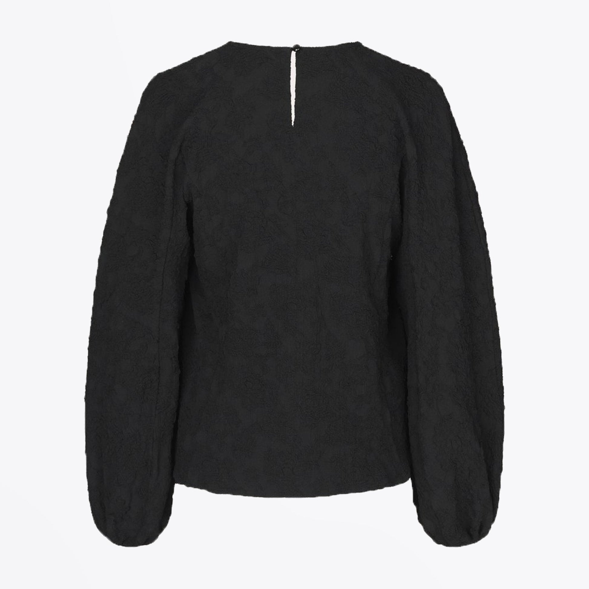 Stine Ida - Textured Blouse - Black