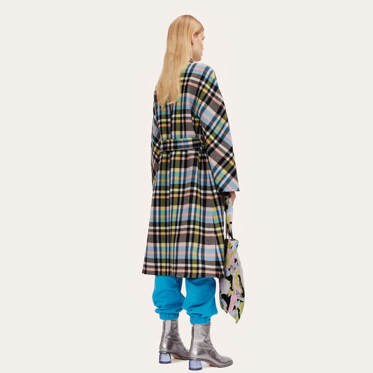 - Fernanda - Check Coat - Multi