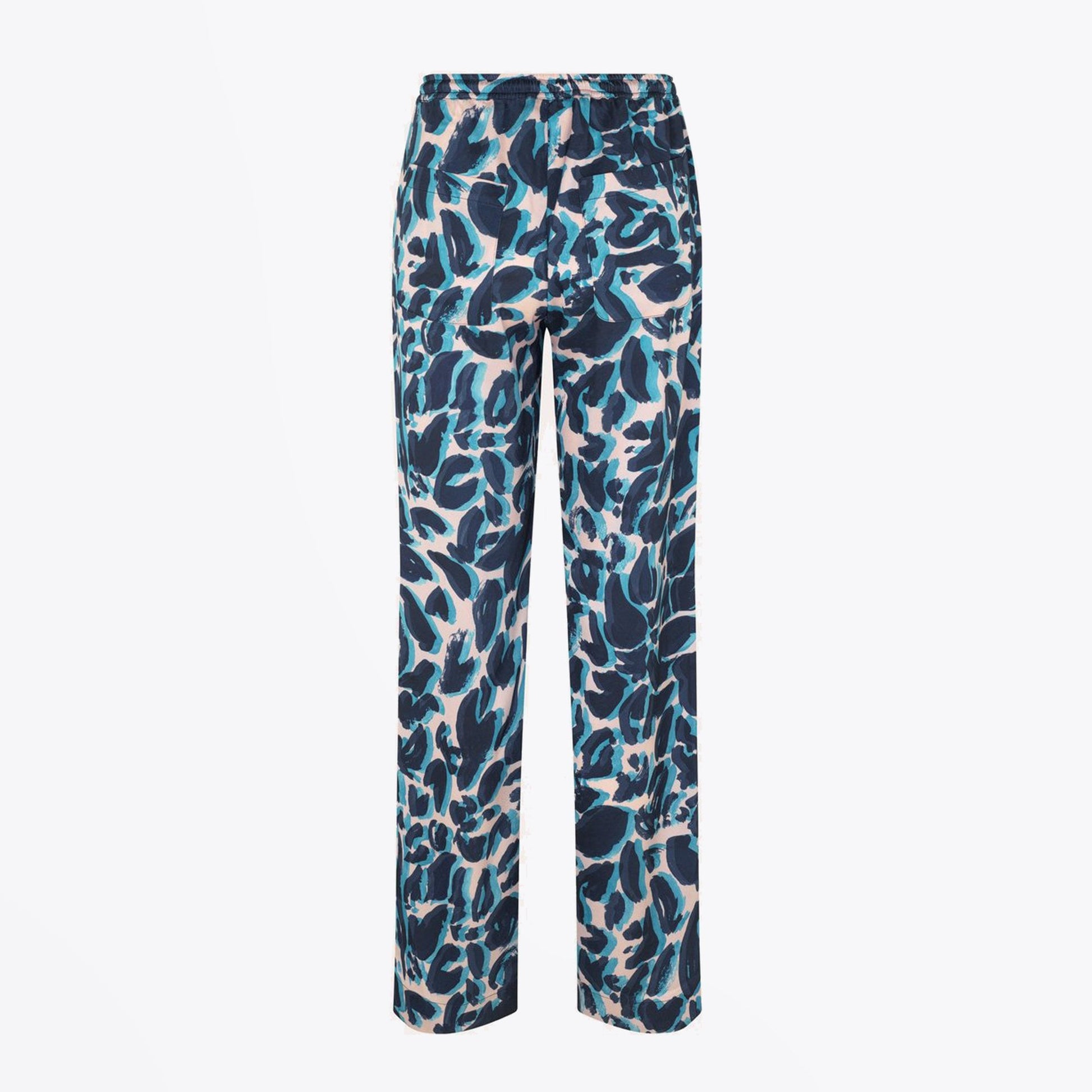 Stine Gulcan - Abstract Leaf Pants - Blue