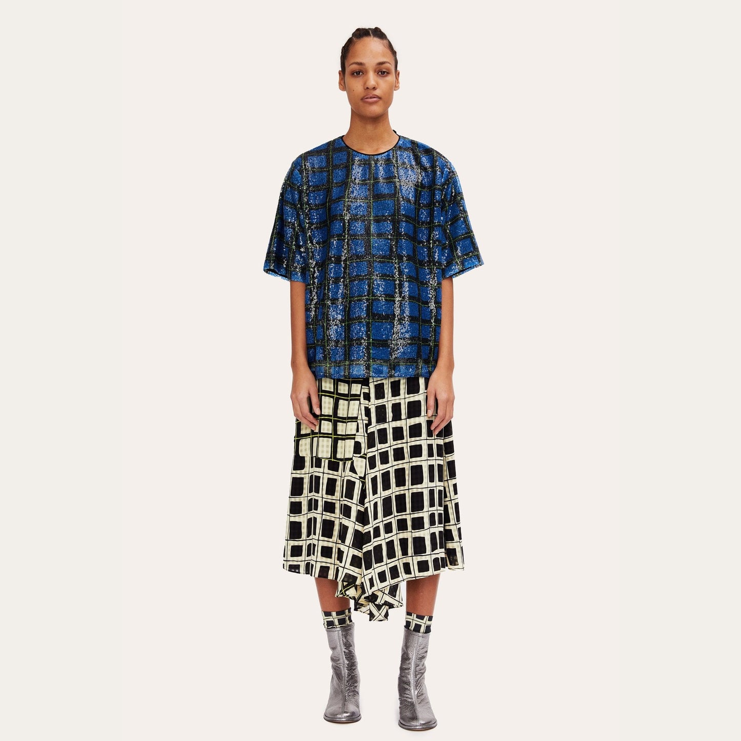 Katalindi - Sequin Top - Blue