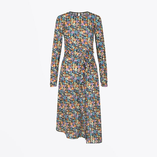 Linn - Floral Midi Dress - Multi