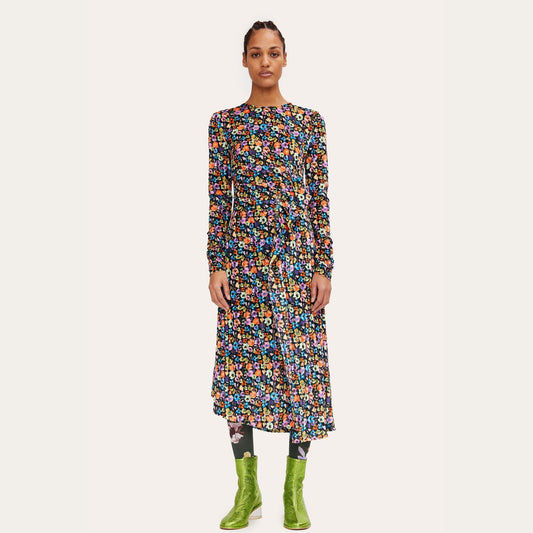 Linn - Floral Midi Dress - Multi
