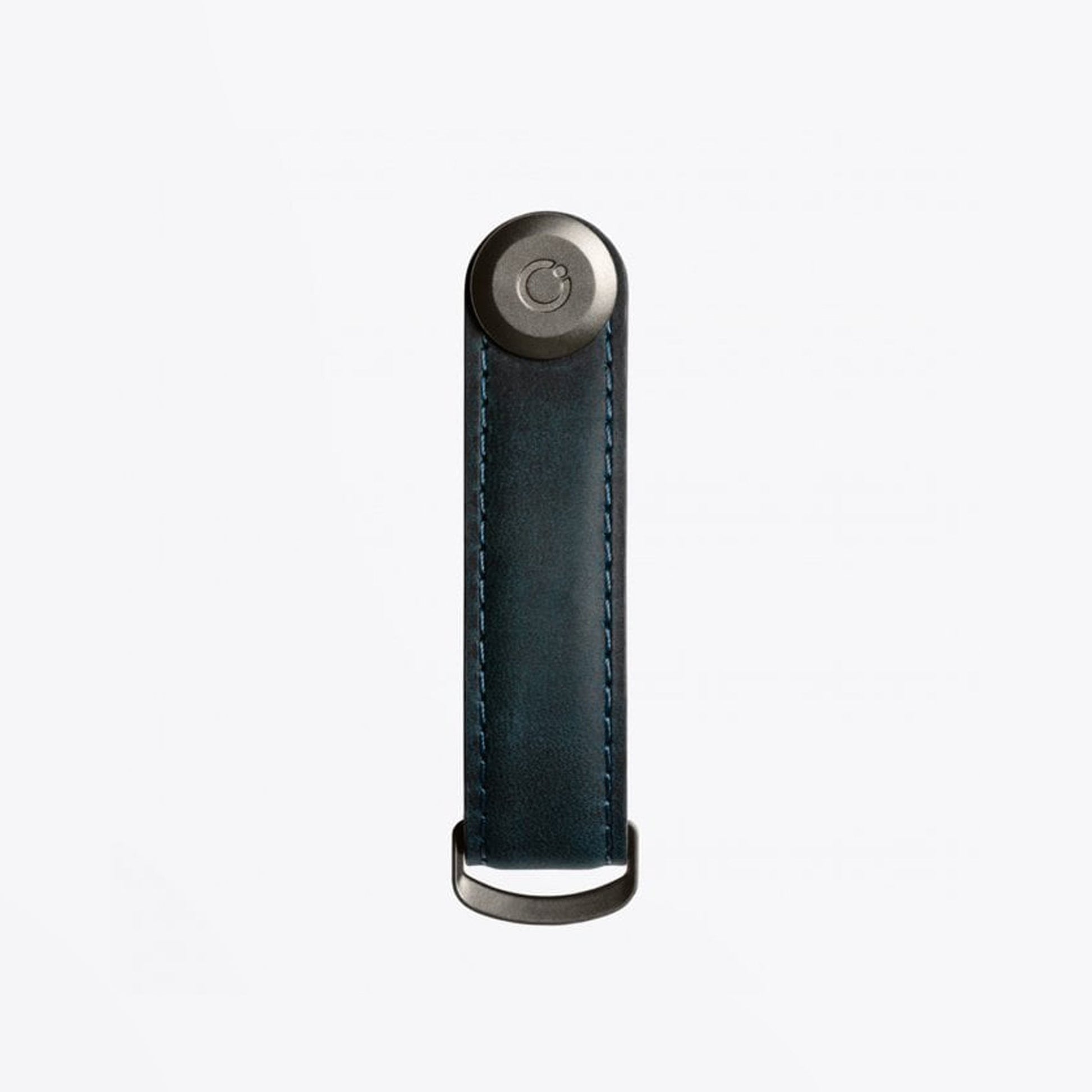 Orbitkey Leather Key Organiser - Marine Blue