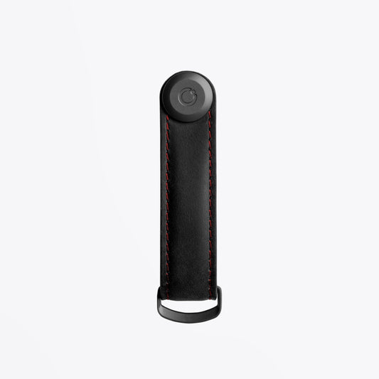- Smooth Leather Key Organiser - Black