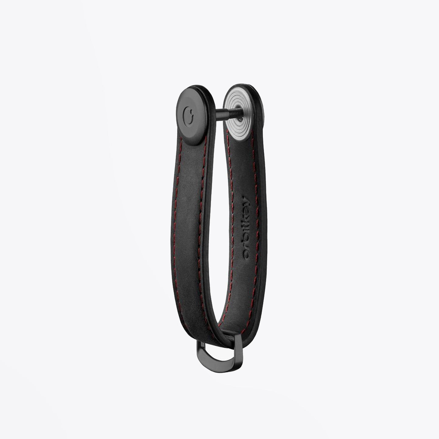 - Smooth Leather Key Organiser - Black
