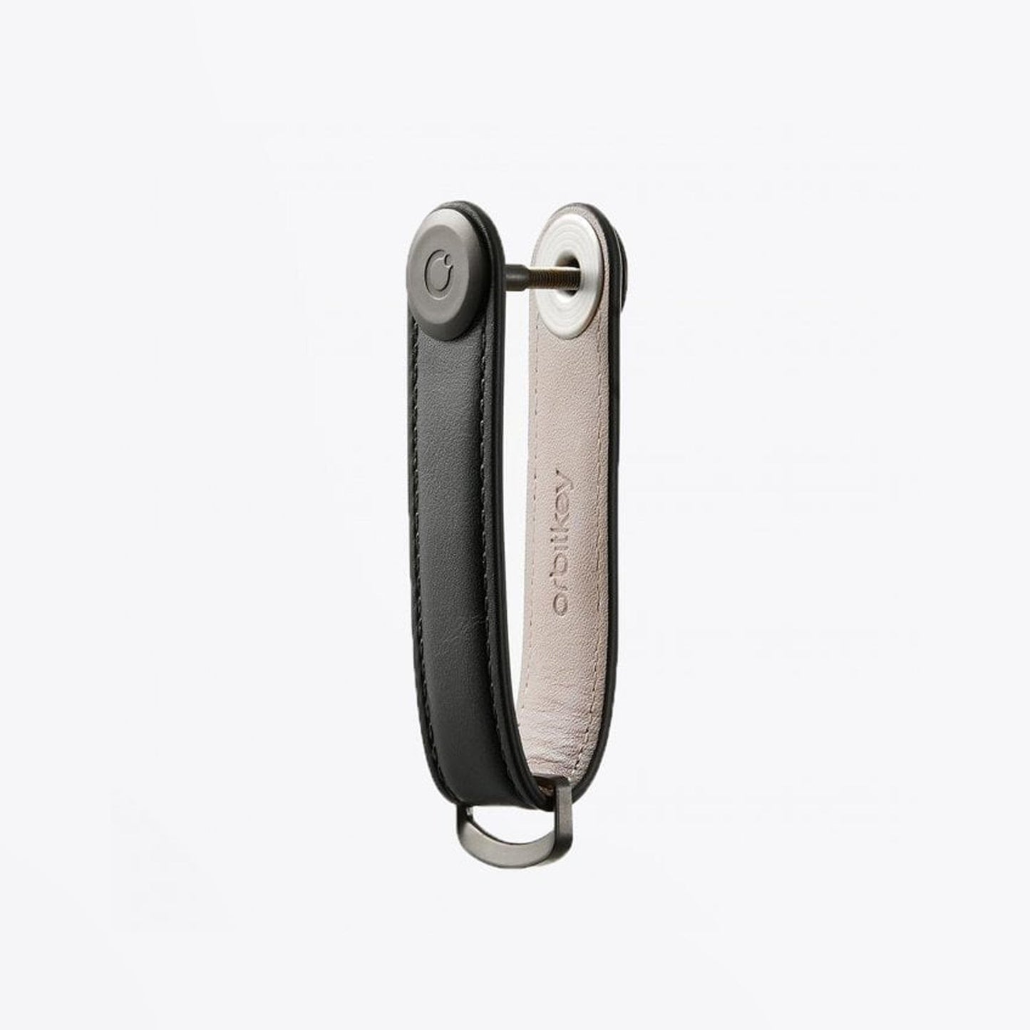 - Smooth Leather Key Organiser - Black