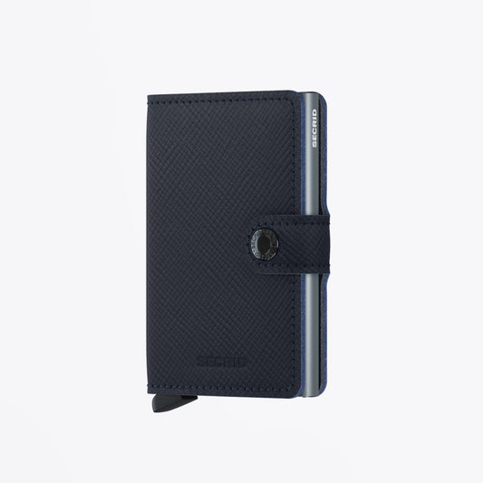 Miniwallet - Saffiano Navy
