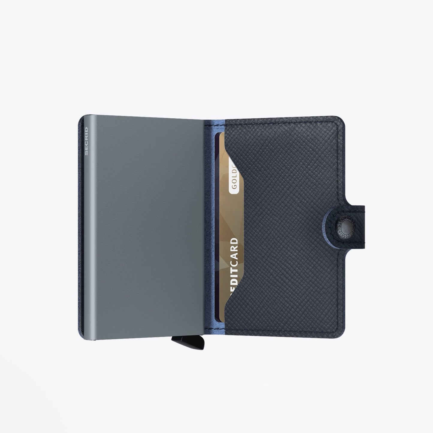 Miniwallet - Saffiano Navy