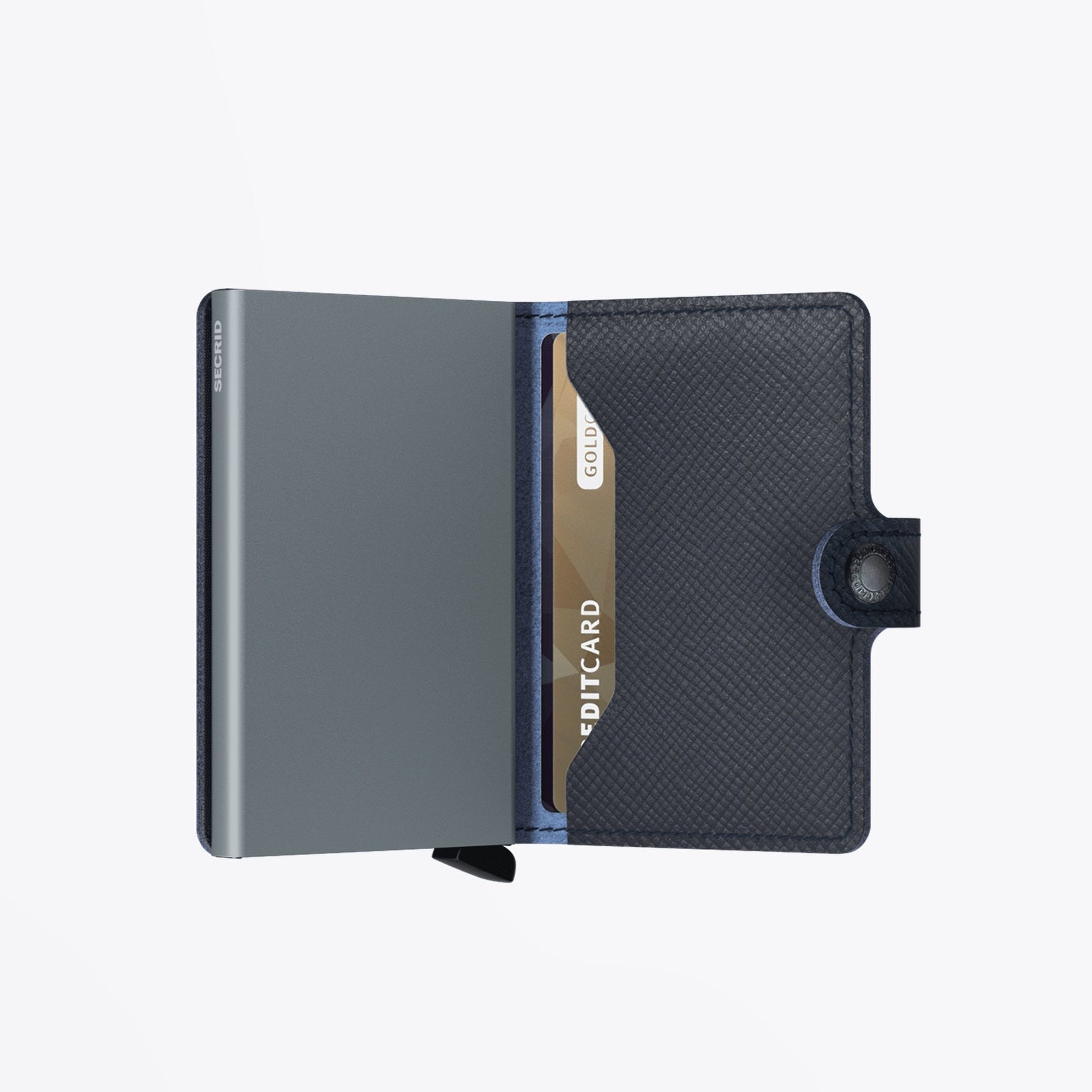 Secrid Miniwallet - Saffiano Navy
