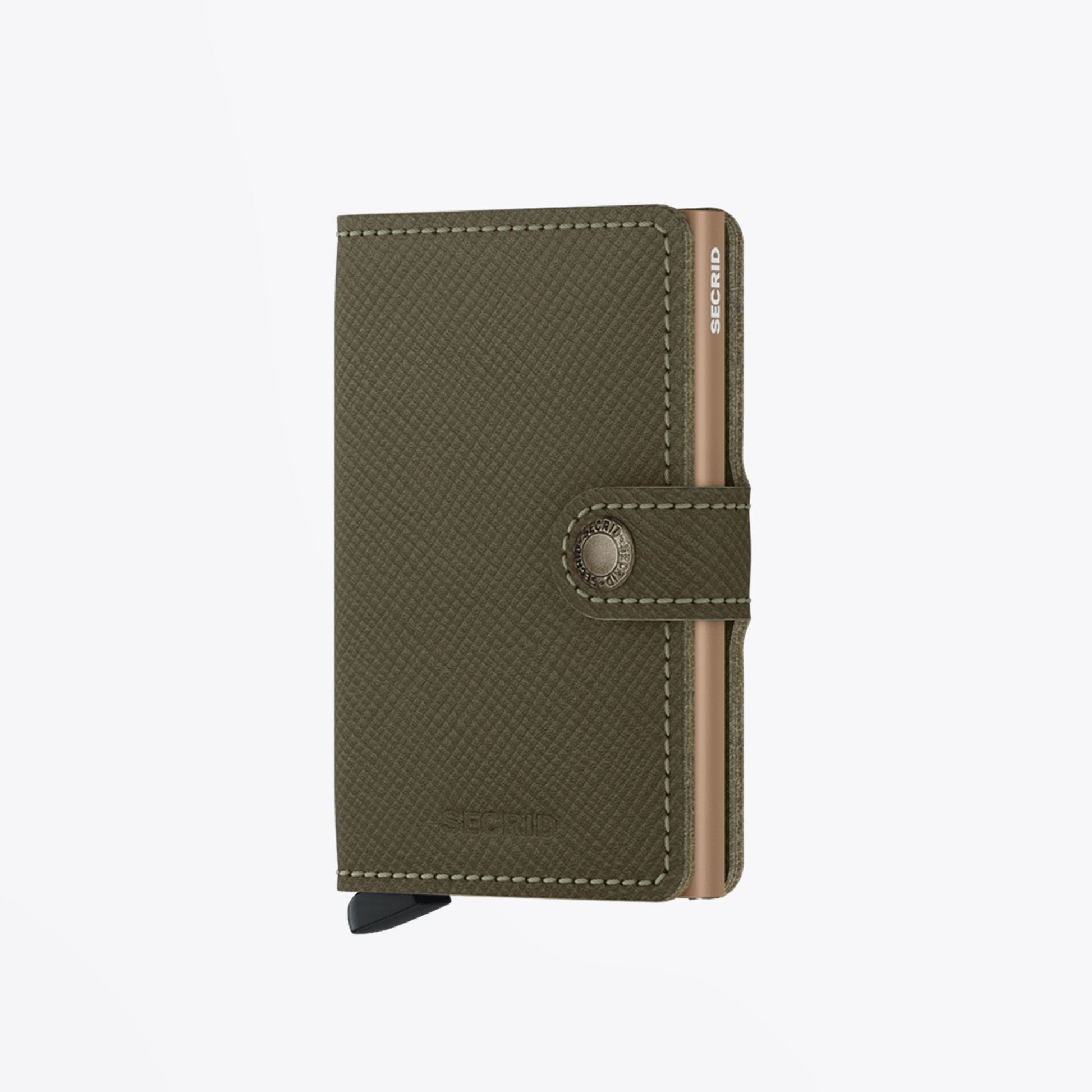 Secrid - Miniwallet - Saffiano Olive
