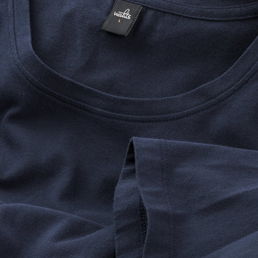 - Woods - Crew Neck T-shirt - Navy Blue